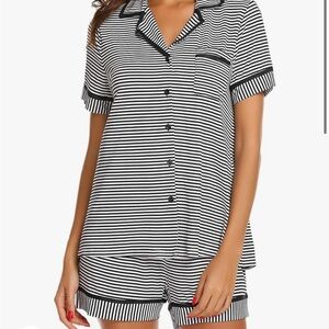 Striped pajama set